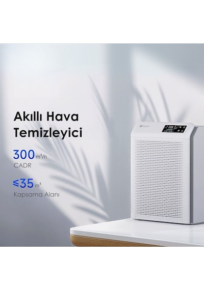 Purmed Pure Flat Hava Temizleme, Iyonizer,uv,wi-fi,yedek Filtreli
