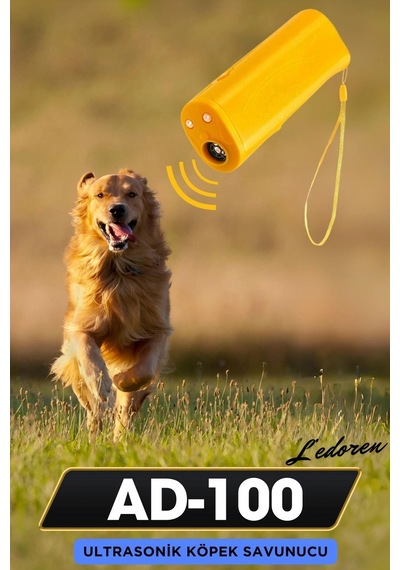 Ad-100 Ultrasonik 150 Db Uzun Menzilli Köpek Savunma Ve Eğitici Ses Cihazı