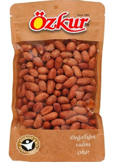 Özkur Tuzsuz Kavrulmuş Yer Fıstığı İçi 1 KG