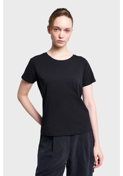 Lescon Kadın Kısa Kollu T-shirt 26y-2127 Siyah