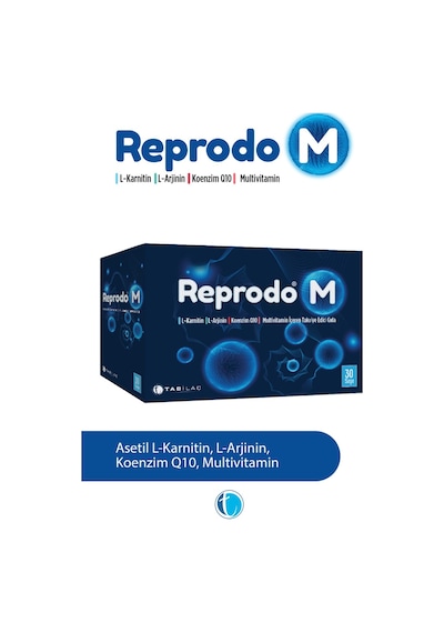 Tab Reprodo M Multivitamin İçeren Takviye Edici Gıda 30 Saşe