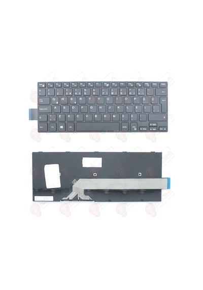 Dell Uyumlu inspiron 3442, 14-3442 Klavye Siyah TR