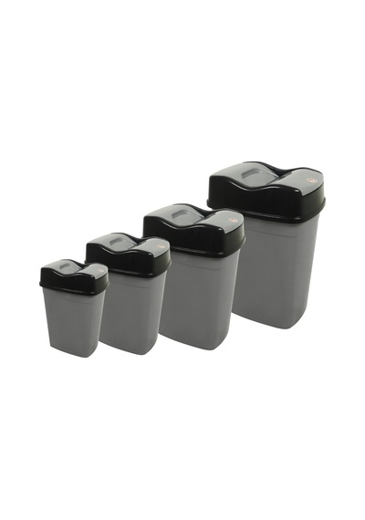Sağlam Plastik 4'lü Girdap Çöp Kovası Set 10-15-25-60 Lt 2-3-4-5 Nolu Diğer