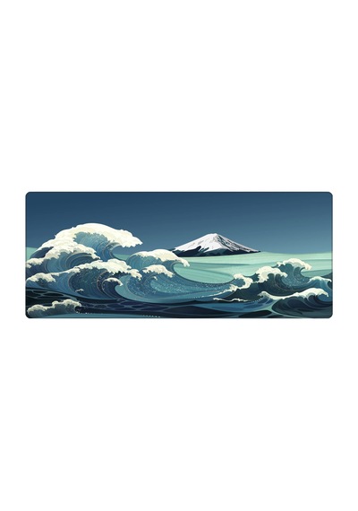 Porge Gamer Mouse Pad 70x30 Mouse Pad Xl Büyük Oyuncu Ofis Mouse Altlığı Mousepad Mavi Kanagawa, 70x30 Cm 3mm Kalınlık Sku: Mırstk1634e4de40