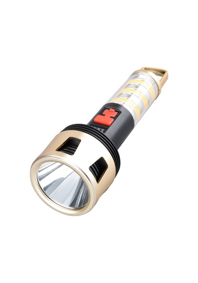 Maiyame Ef-01 Taşınabilir Led Fener, Kamp Aydınlatma, 4 Işık Modu, Su Geçirmez, 1200mah Pil, Altın Renk Altın