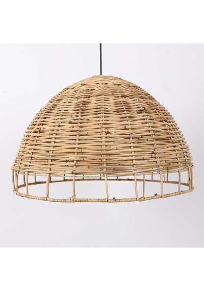 Japandi Bambu & Rattan Handmade Salon Yatak Odası Antre, Mutfak Dekoratif Sarkıt Avize, Aydınlatma - 9072231455592 Hasır