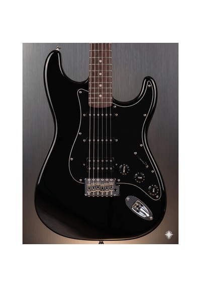 Angel Aeg111bk Elektro Gitar, Hss Siyah