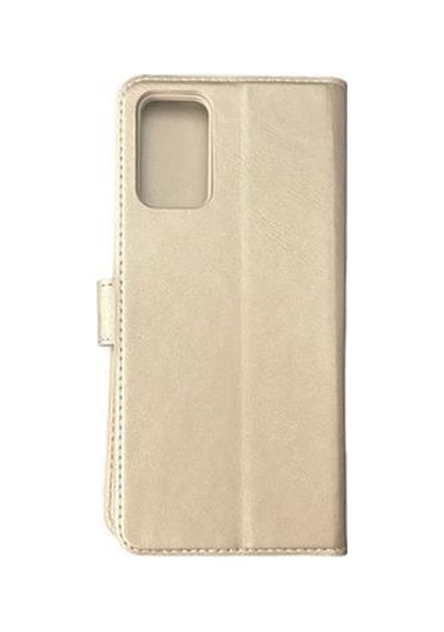 Jopus Galaxy S20 Plus İle Uyumlu Kapaklı Kartlıklı Cüzdanlı Kılıf Gold Gold