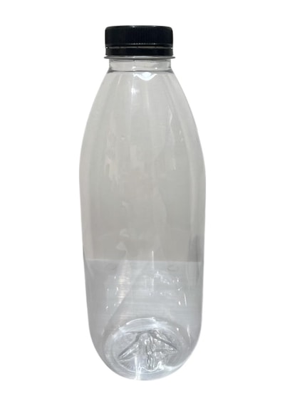 1lt Şeffaf Plastik Süt Şişesi, 12 Adet, Süt Şişesi, Ayran Şişesi, Meşrubat Şişesi Plastik Şişe, Şeffaf