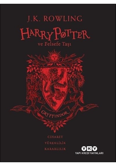 Harry Potter ve Felsefe Taşı 20. Yıl Gryffindor Özel Baskısı - J. K. Rowling - Yapı Kredi Yayınları