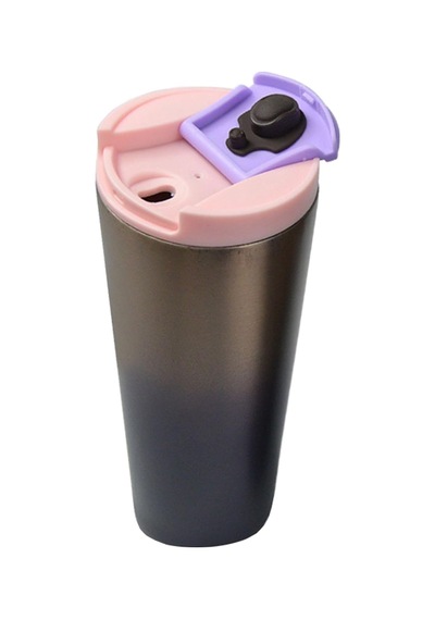 Komple 304 L Çelik Pembe 6 Oz 473 Ml Kahve Termos Mug Cin227pm