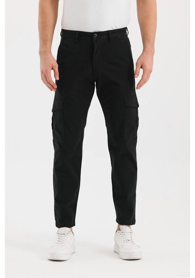 Jack & Jones Jpstkace Jjfctry Kargo Pantolon 12274771 siyah