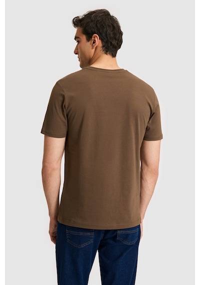 U.S. Polo Assn. U.s. Polo Assn. Erkek Kahverengi Tişört Basic 50326944-vr029