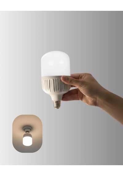 Acil Durumlara Uygun Şarjlı Torch Led Ampul 30 Watt Yeni Nesil Belirtilmemiş