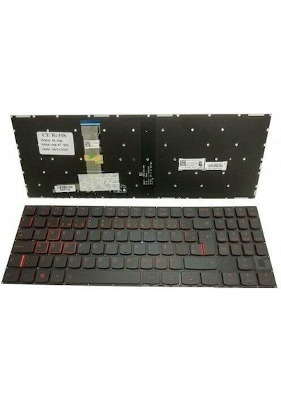 Lenovo Uyumlu Legion Y520 Ledli Notebook Siyah Q Klavye Tuş takımı