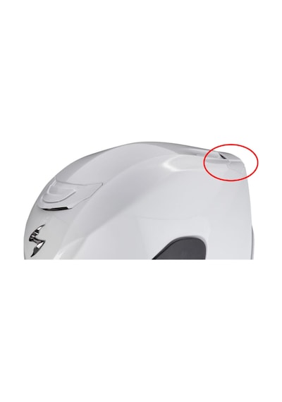 Scorpion Exo 391 Arka Havalandırma Beyaz