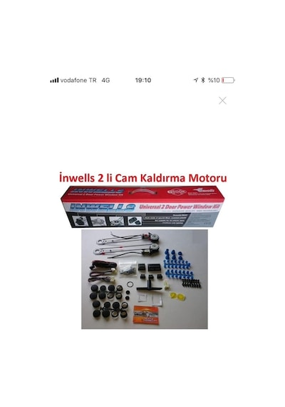 Inwells 2 Li Otomatik Cam Kaldirma Motoru 316251379