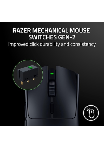 Razer Viper V3 Hyperspeed - Kablosuz Esports Fare Focus Pro 30k