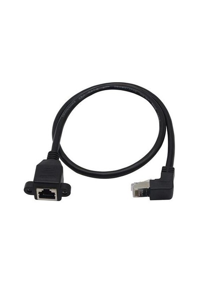 90 Derece Rj45 Uzatma Kablosu 0.5 Metre 90 Derece İnternet Uzatma Kablosu