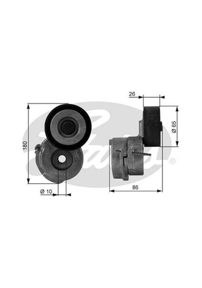 GATES T38440 V KAYIŞ GERGİ RULMANI LINEA FIORINO GRANDE PUNTO / A