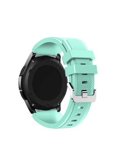 Samsung Uyumlu Gear S3 Kordon Frontier & Classic Silikon Kayış