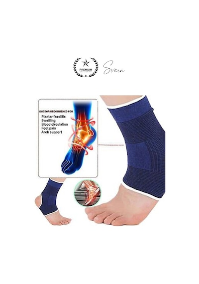 Yüksek Kalite Elastik Ayak Bilek Koruyucu Destek Bandajı Bandı Spor Sıkıştırma Sağ Sol Çift