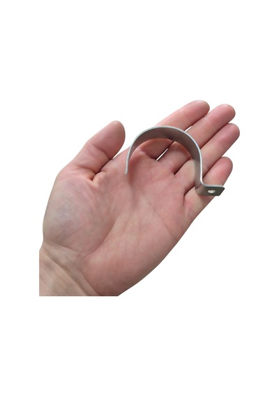 No:10 Tekli Sac Kablo Kroşe 50mm Demir Köprü Metal Boru Tutma Bağlama Kelepçesi -5adet
