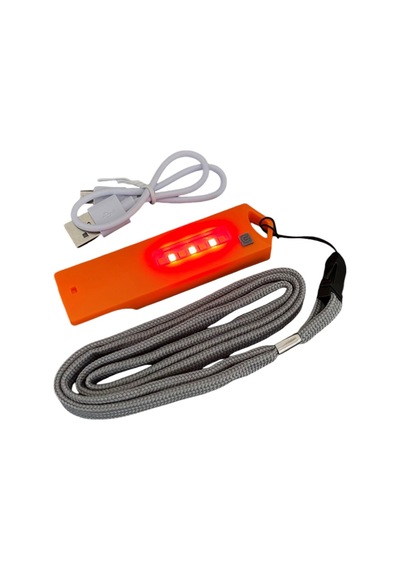 Evolite Onelight Led Işıklı Şarjlı Düdük - Turuncu