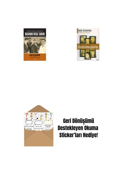 Basının Kısa Tarihi + Unutulmayanlar + Okuma Sticker'ları