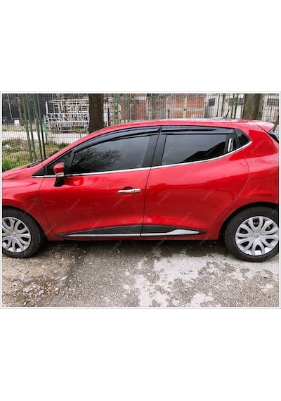 Renault Clıo 4 Krom Düz Yan Kapı Çıta 4prç P.çelik 2012-2019