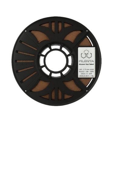 Sütlü Kahverengi Pla Premium Filament 1.75mm 1kg 1