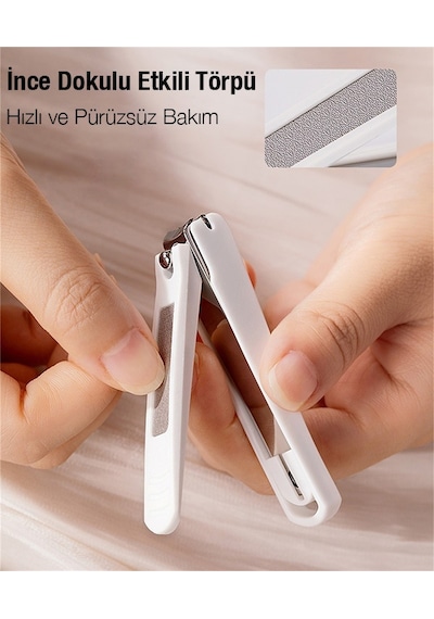 Ezere 3in1 Taşınabilir Tırnak Makası +törpü+kulak Kaşığı Bakım S