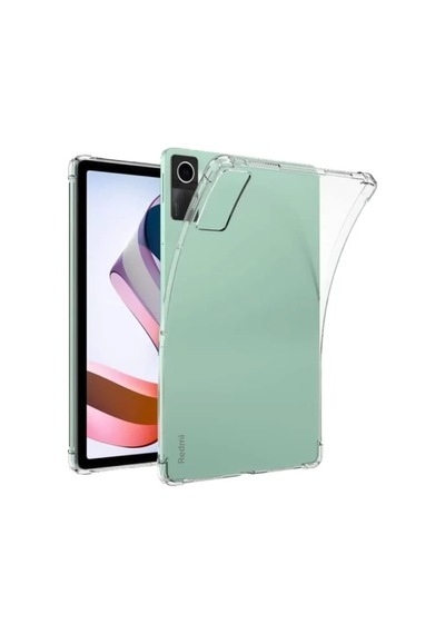 Xiaomi Redmi Pad Se 4g Uyumlu Kılıf Anti Shock Tablet Silikon - Şeffaf Diğer