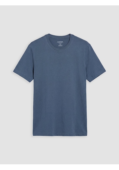 Lcwaıkıkı Classic Mavi Slim Fit %100 Pamuk Basic Tişört