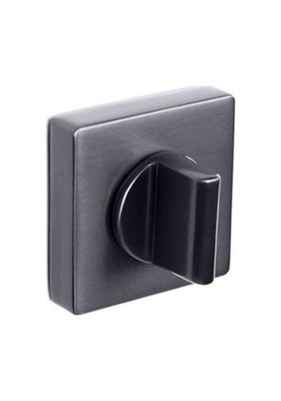 System Kare Wc Kapı Rozeti Füme Renk Ro11w Bbn