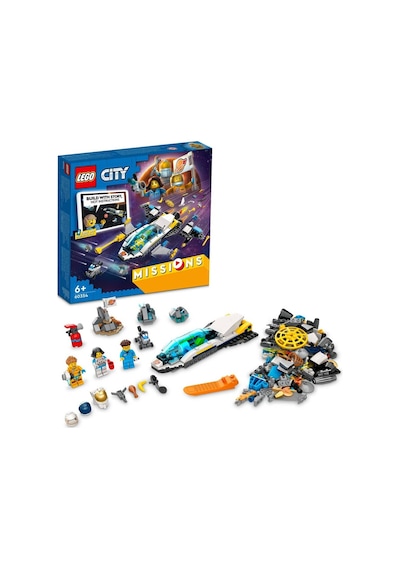 LEGO® City 60354 Mars Uzay Aracı Keşif Görevleri 298 Parça