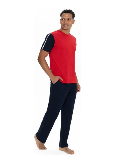U.S. Polo Assn. U.s Polo Assn. 18898 Erkek Kısa Kollu Bisiklet Yaka Pijama Takımı-kırmızı Kırmızı U.S. Polo Assn. U.s Polo Assn. 18898 Erkek Kısa Kollu Bisiklet Yaka Pijama Takımı-kırmızı Kırmızı