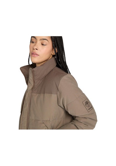 Timberland Welch Mountain Synthetic İnsulated Puffe Kadın Mont-33864 Kahverengi