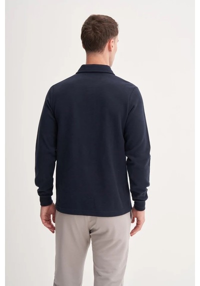 Cazador Caz 56460 Selanik Polo Yk. Sweat Erkek Lacivert 26kc56460-420