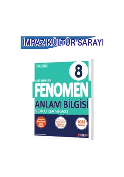 Fenomen 8.sınıf Anlam Bilgisi Soru Bankası