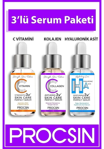 Üçlü Serum Paketi