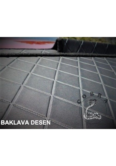 Volkswagen Transporter T6 10-15 Baklava Desen Kaput Maskesi