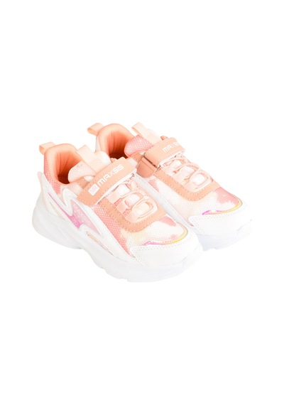 Minibonito Kız Çoçuk Çırt Bağcıklı Termo Taban Günlük Sneaker Somon