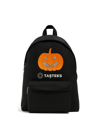Ütülenebilen Veya Sticker Olarak Kullanılabilen Taşlı Halloween Balkabağı Modeli