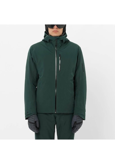 Salomon Hıghland Jacket M Erkek Green Gables// Kayak Ceketi Lc2602700 Haki