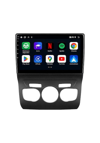 Citroen C4 2011-2016 Android Multimedya Carplay Android Auto Navigasyon 10gb Ram 256gb Pro 10"
