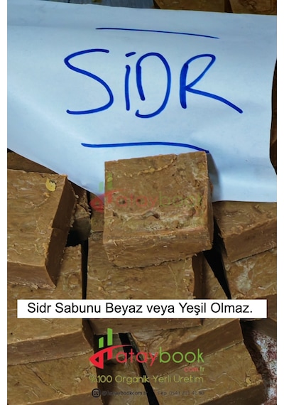 Sidr Sabunu Sidir 7 Adet 900gr Doğal