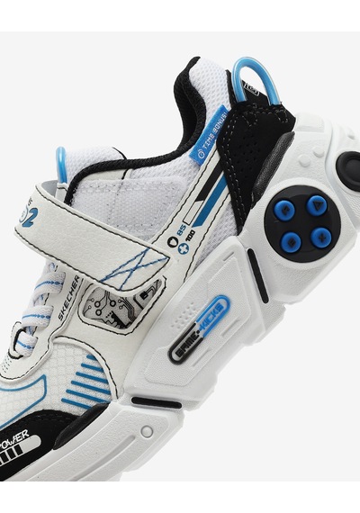 Skechers Gametronıx 2.0 Büyük Erkek Çocuk Beyaz Spor Ayakkabı 402270l Wbkb Beyaz