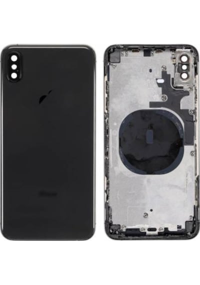 Kadrioğlu Apple Uyumlu iPhone XS Max Kasa Kapak Siyah