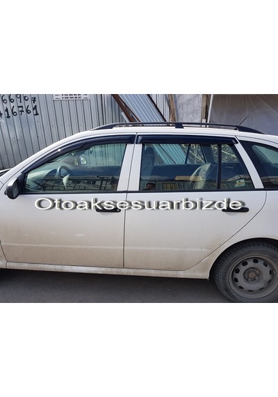 Skoda Fabia Mügen Cam Rüzgarlığı Stw 2000-2009 Arası 4 Lü Set N11.11863